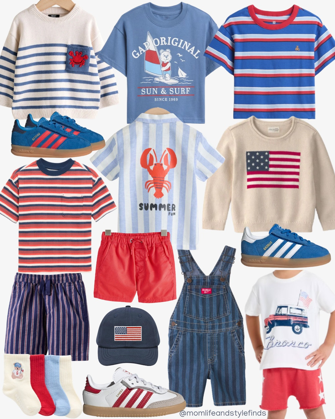 Red white & blue outfits for boys!

#toddlerboystyle #toddlerboyclothes #babyboyoutfits #babyboyfashion #redwhiteandblue #fouthofjuly #fourthofjulyoutfit #outfitideas #summeroutfits #4thofjulyoutfits

#LTKSeasonal #LTKKids #LTKBaby
