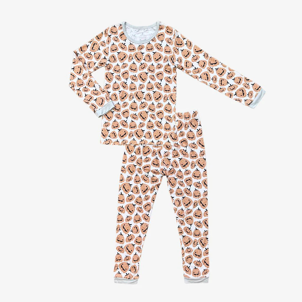 Two Piece Set in Pumpkin Patch | Ollie's Day