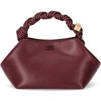 Ganni Bou Burgundy Handbag | Balardi (US & Canada)