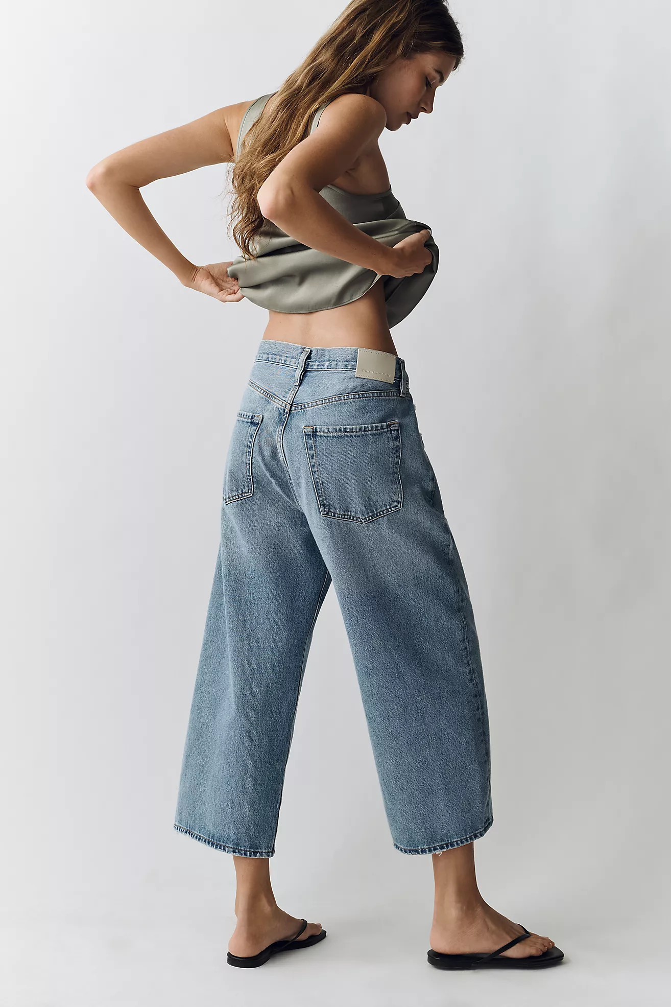 Citizens of Humanity Vintage High-Rise Culotte Jeans | Anthropologie (US)