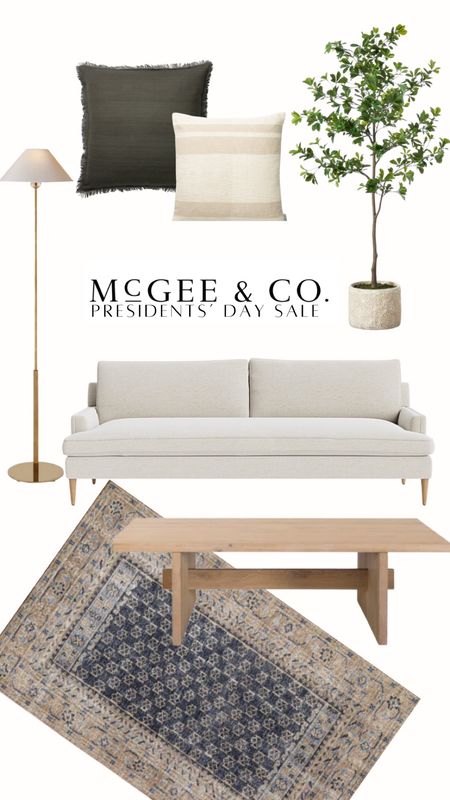 Save up to 25% sitewide during the McGee & Co Presidents’ Day sale! 

Floor lamp, gold floor lamp, brass floor lamp, faux tree, rug, white oak coffee table, coffee table, couch, throw pillow, stripe throw pillow, shady lady 

#LTKstyletip #LTKsalealert #LTKhome