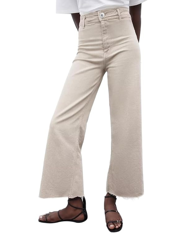 Wide Leg Jeans High Waisted Denim Pants Trousers | Amazon (US)