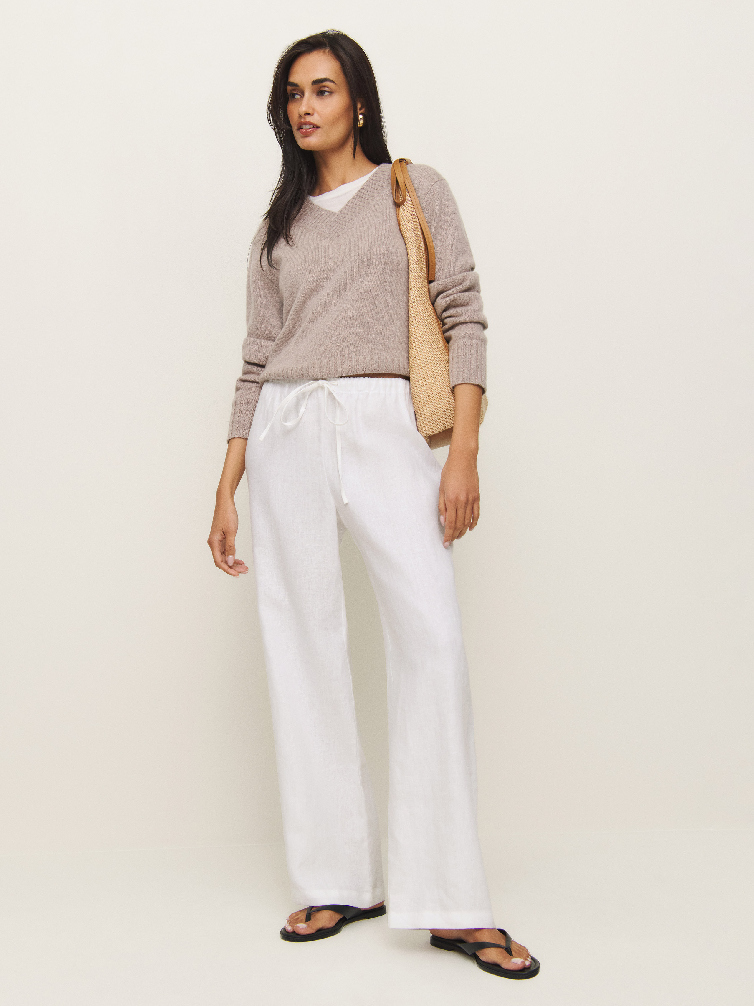 Olina Linen Pant | Reformation (Global)