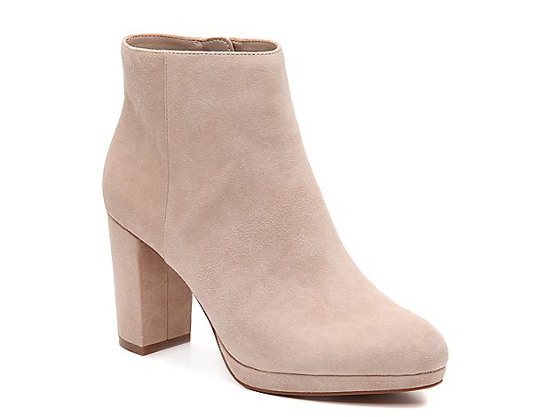 Vince Camuto Isanna Bootie - Women's - Beige Suede | DSW