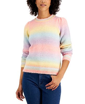 Charter Club Petite Ombré Sweater, Created for Macy's & Reviews - Sweaters - Petites - Macy's | Macys (US)