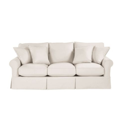 Baldwin Sofa with Tailored Slipcover & Deep Cushioned Comfort   Special Order Fabrics | Ballard Designs, Inc.