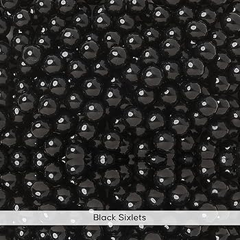 NY Spice Shop Black Sixlets - 1 Pound Sixlets Candy Bulk - Chocolate Covered Hard Candy Balls - H... | Amazon (US)