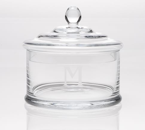 Classic Glass Bathroom Canisters | Pottery Barn (US)