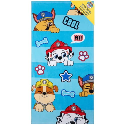 Paw Patrol Beach Towel for Kids Toddlers Quick Dry Towel for Pool Beach Bath Swimming Trips Travel Essentials 55 x 28" | Amazon (US)