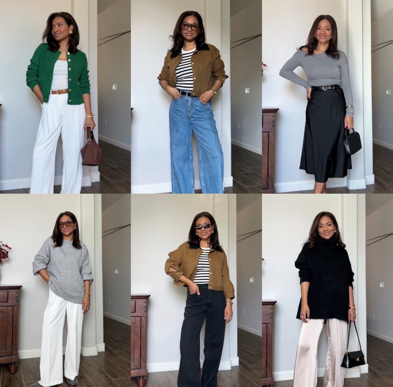 Linking similar options as some of these pieces may no longer be in stock! For reference: I wear a medium in the cardigans and sweaters and cropped jacket. Small in tops. Small / size 4 in pants. Size 27/4 regular in jeans  



#LTKootd #LTKOver40 #LTKgrwm