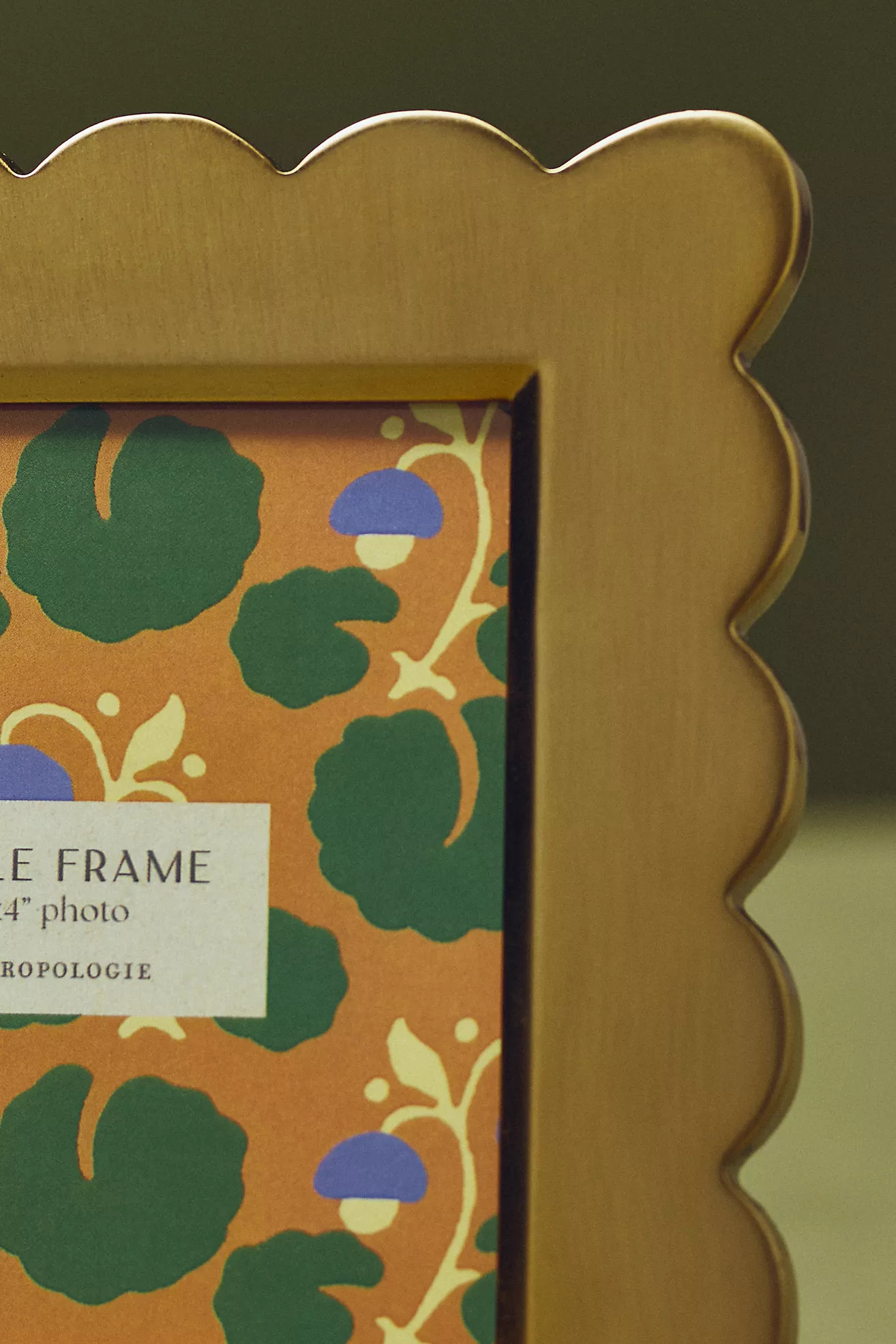 Brass Wiggle Picture Frame | Anthropologie (US)