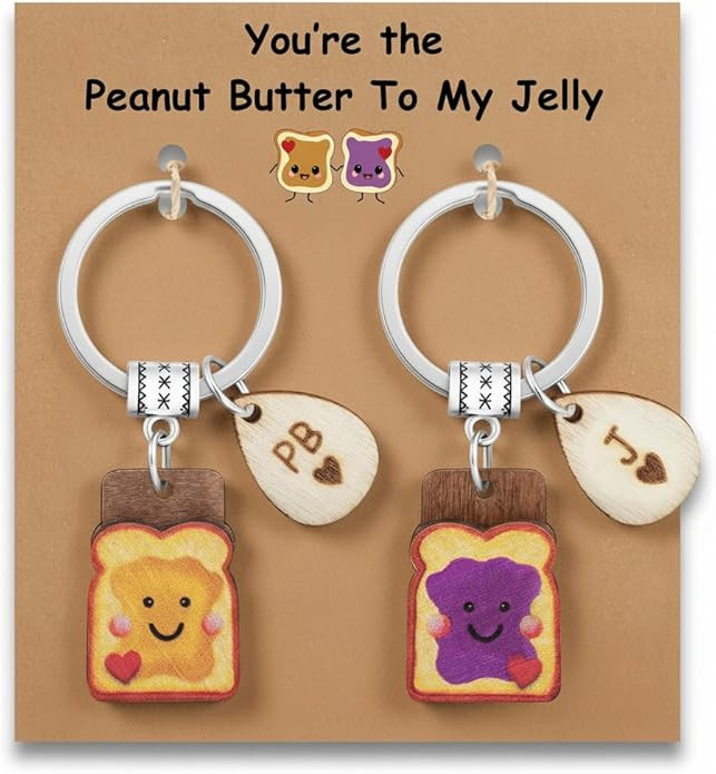 New Beginnings Gifts for Girls Toast Keychain, Galentines Day Gifts for Best Friend Love/Engageme... | Amazon (US)