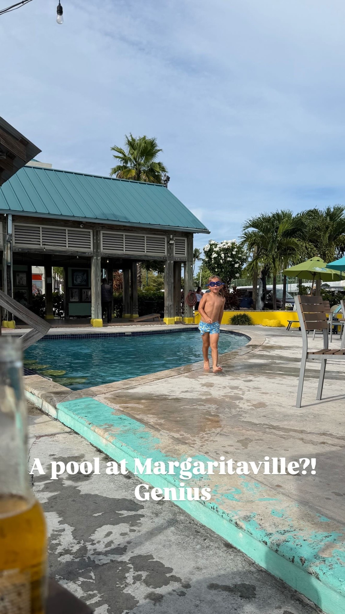 A pool at Margaritaville?! Genius