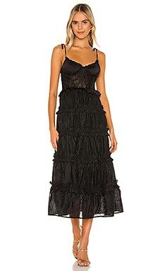 V. Chapman Primrose Dress in Black from Revolve.com | Revolve Clothing (Global)