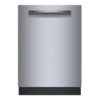 Bosch 500 Series 24-in Top Control Built-in Dishwasher ( Stainless Steel ) With Third Rack, Zone ... | Lowe's