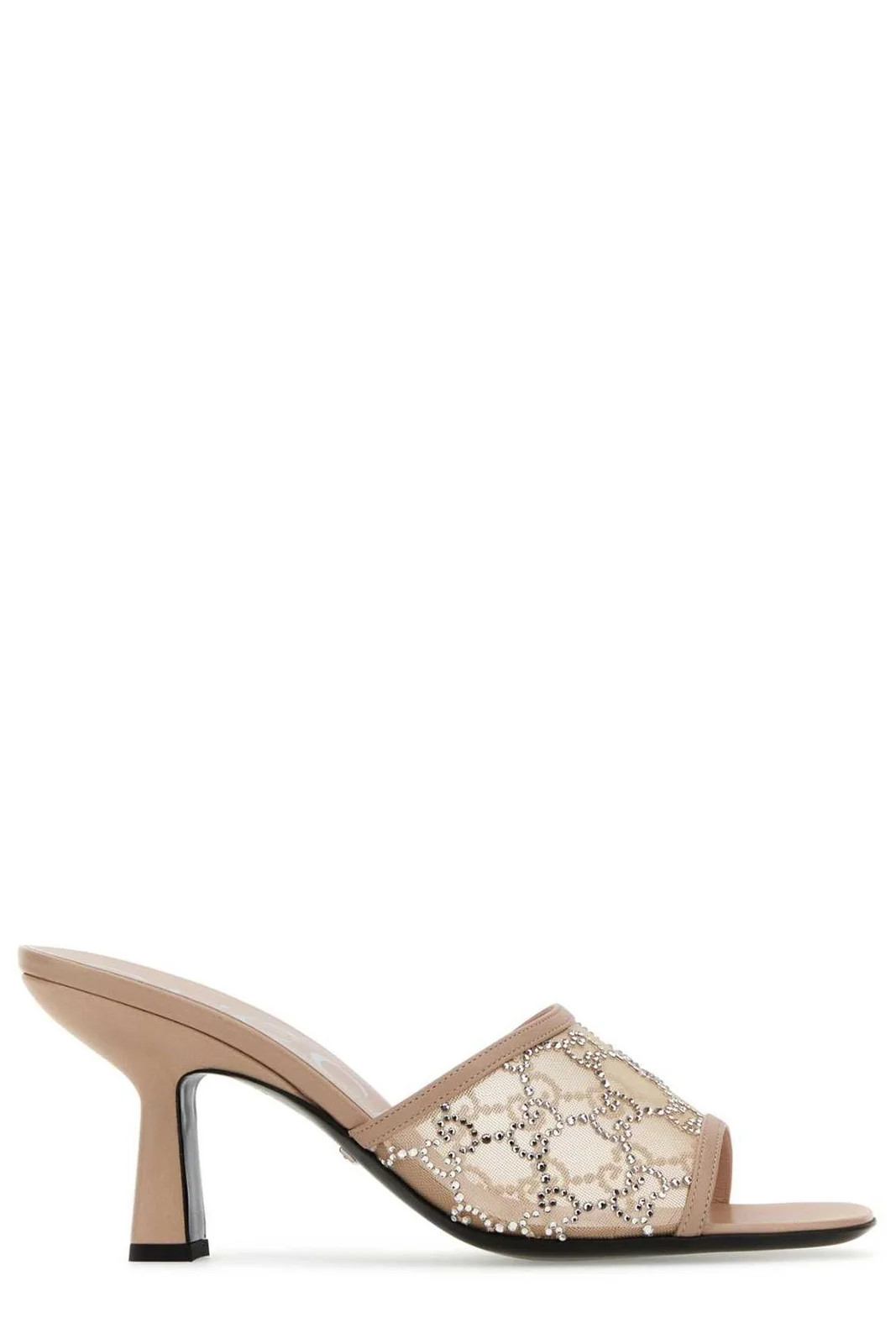 Gucci GG Embellished Heeled Sandals | Cettire Global