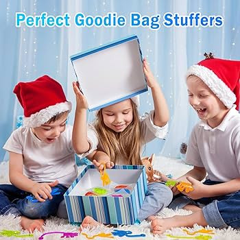 Sticky Hands Bulk 48 PCS Party Favors for Kids 4-8 8-12 Stretchy Sticky Hand Toy Christmas Stocki... | Amazon (US)