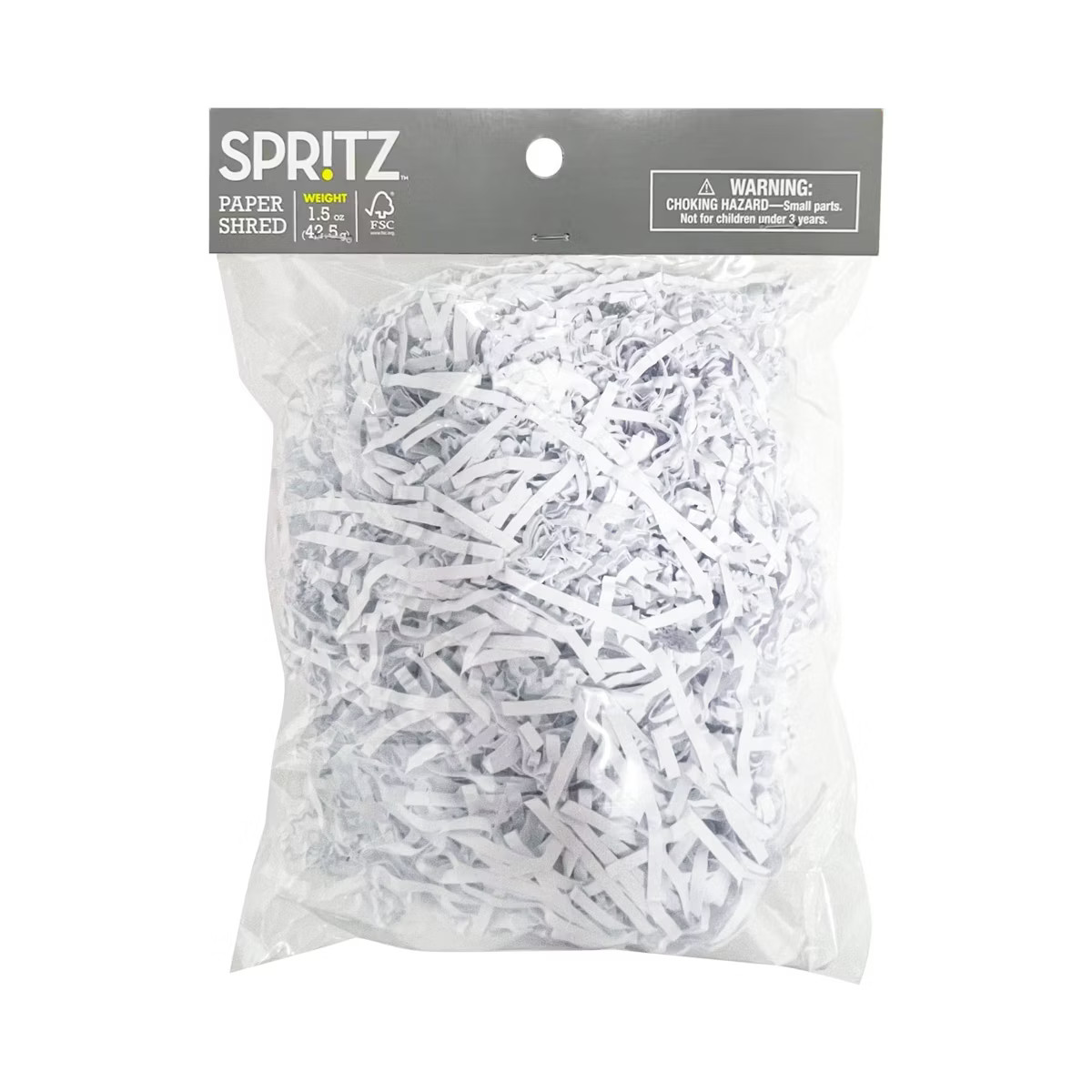 1.5oz Paper Shred Shredded Filler White - Spritz™ | Target