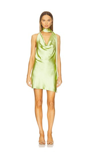 Rosanna Mini Dress in Lime | Revolve Clothing (Global)