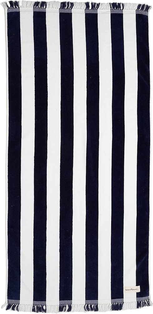 Business & Pleasure Co. Holiday Beach Towel - Luxurious Beach & Pool Towels with Tassels - Soft S... | Amazon (US)