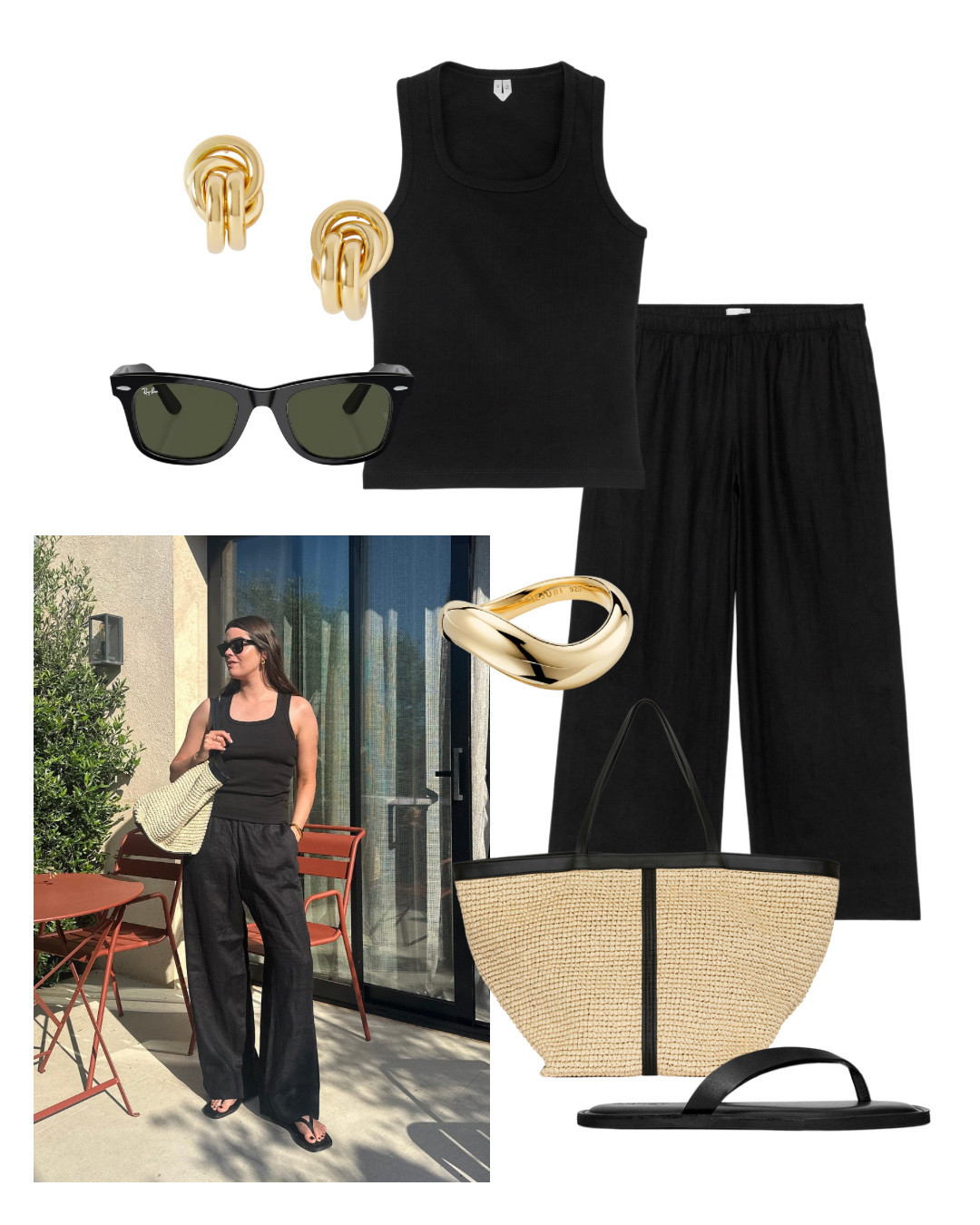 Monochrome linen look perfect for the girls that love wearing black on holiday. Light and chic, easy to pack in your suitcase for your summer getaway.

You can find more style content over on my Substack ’The Wardrobe Edit’

#LTKeurope #LTKsummer #LTKstyletip