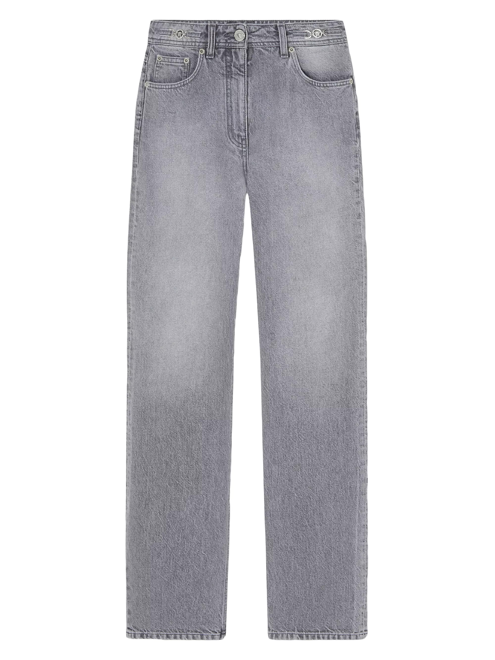 Stone Wash Grey Relaxed-Fit Jeans | Saks Fifth Avenue