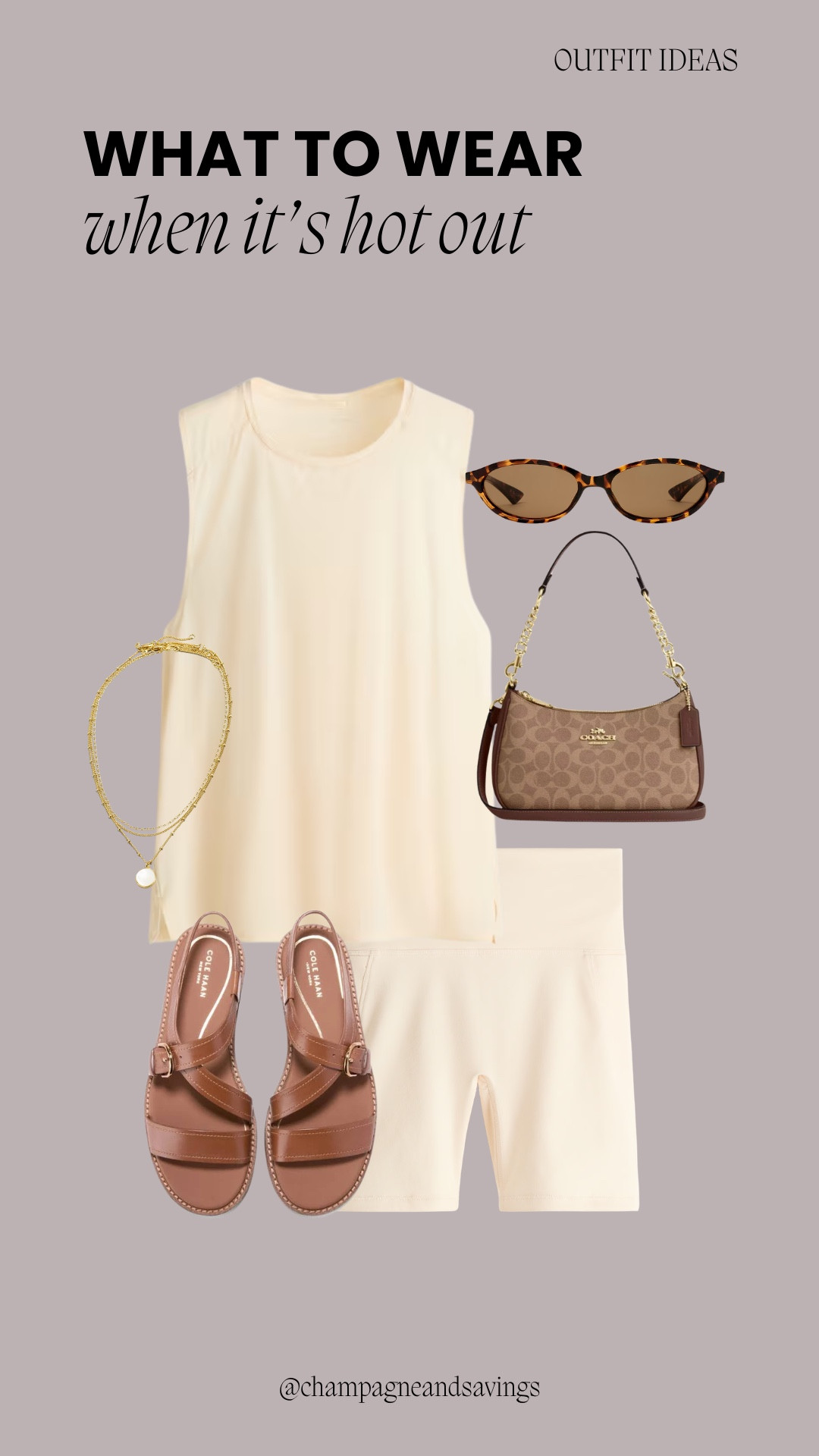 Hot weather outfit

#LTKootd