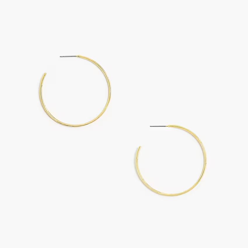 Simple hoop earrings | J.Crew Factory