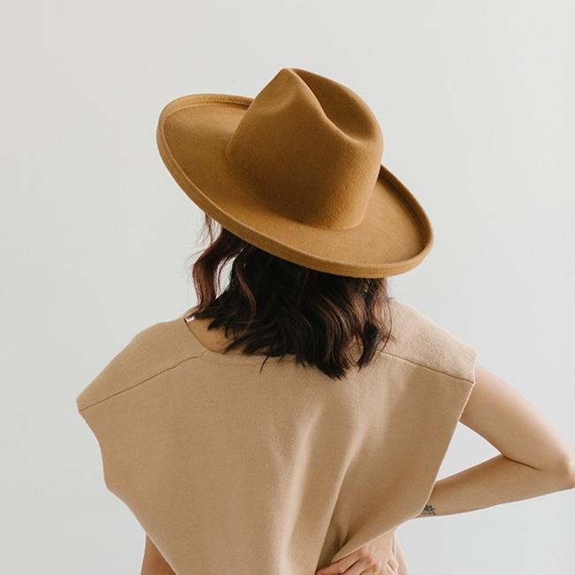 Maude Pencil Brim - Cinnamon | Gigi Pip