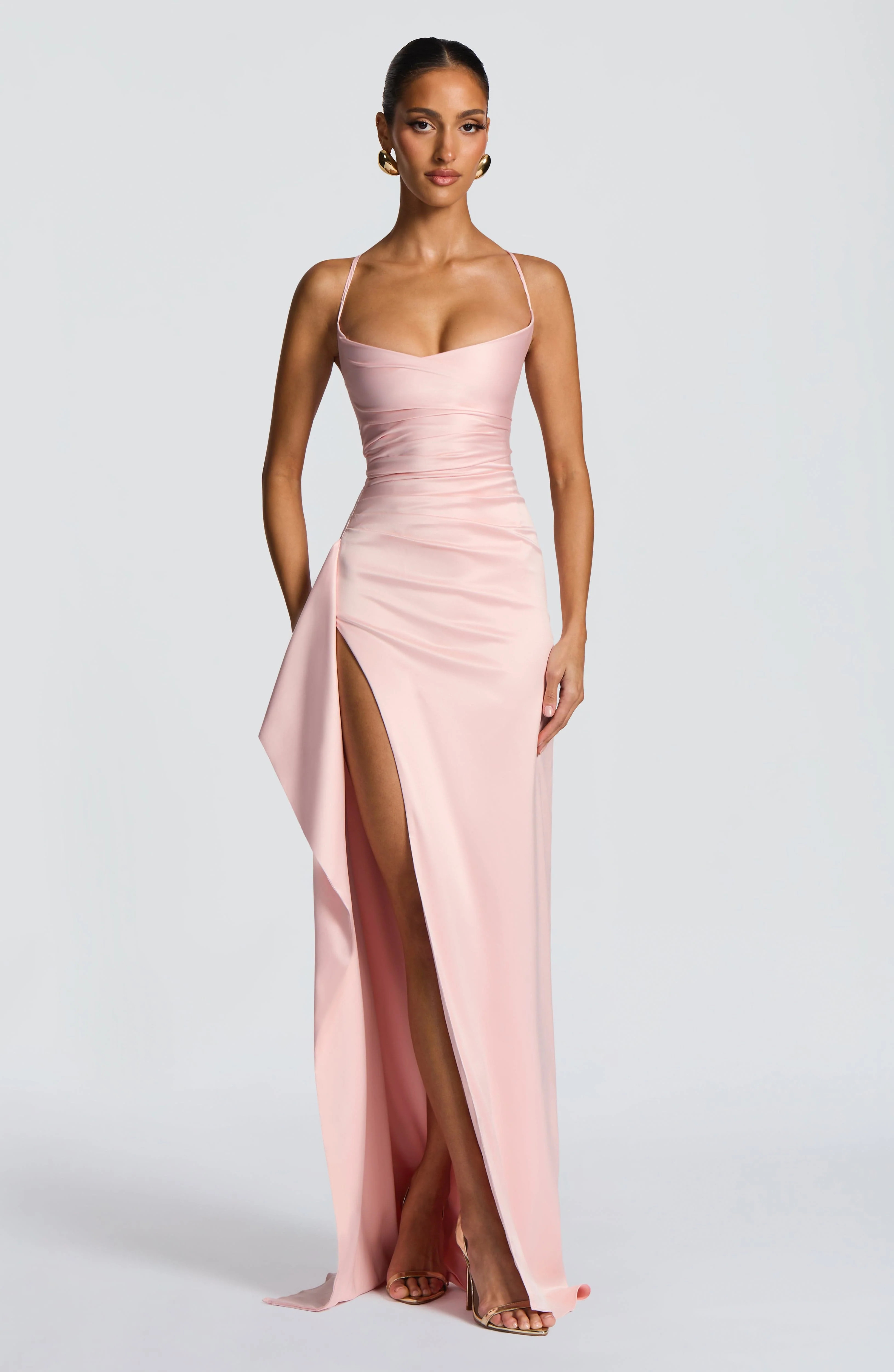 Helen Maxi Dress - Blush | Babyboo (global)