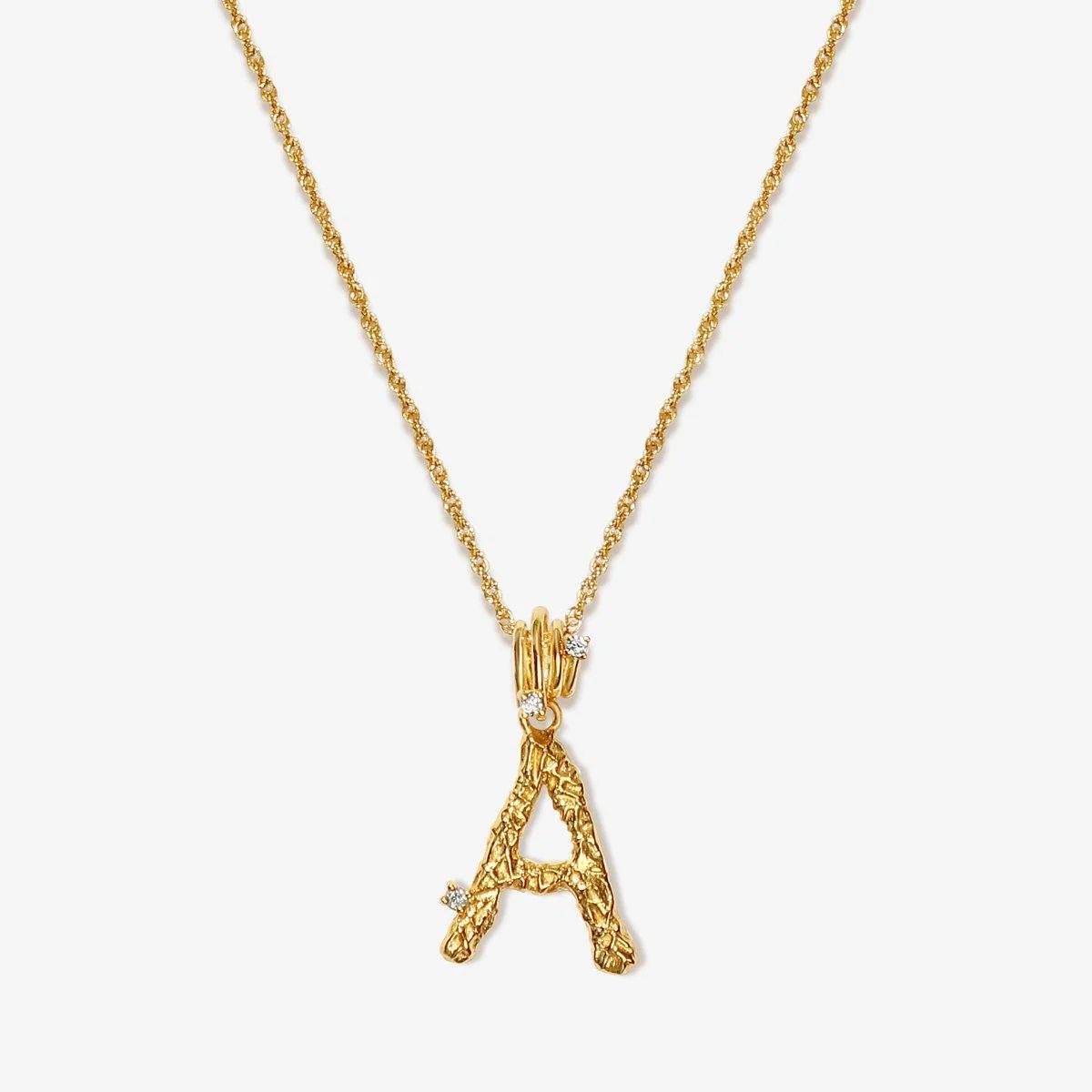 Casper alphabet necklace | Adornmonde