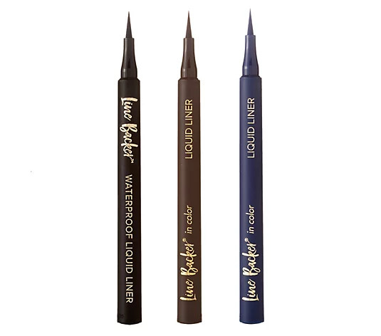 Belle Beauty by Kim Gravel Liquid Eyeliner Trio - QVC.com | QVC