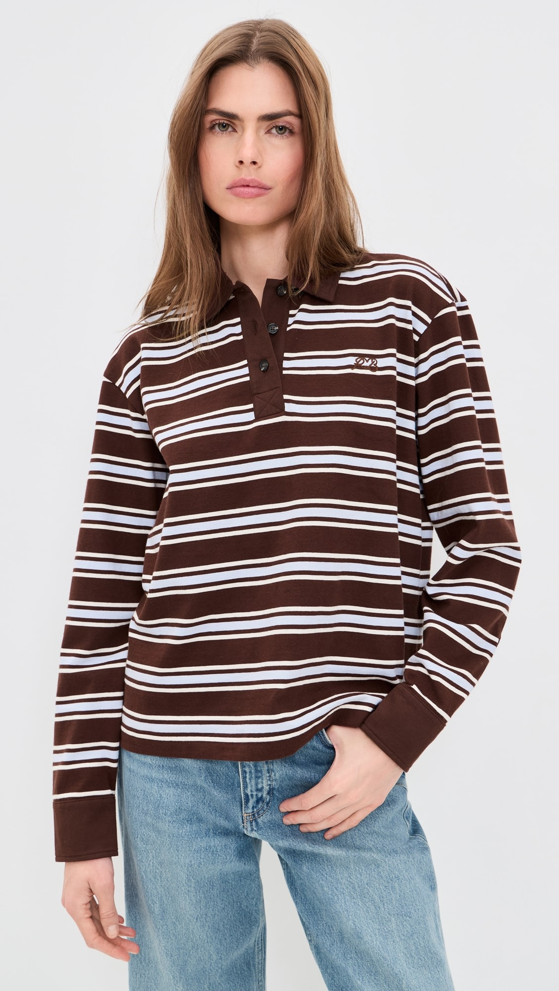 Stripe Long Sleeve Rugby | Shopbop