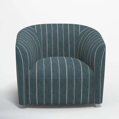Marita Upholstered Swivel Barrel Chair | Wayfair North America