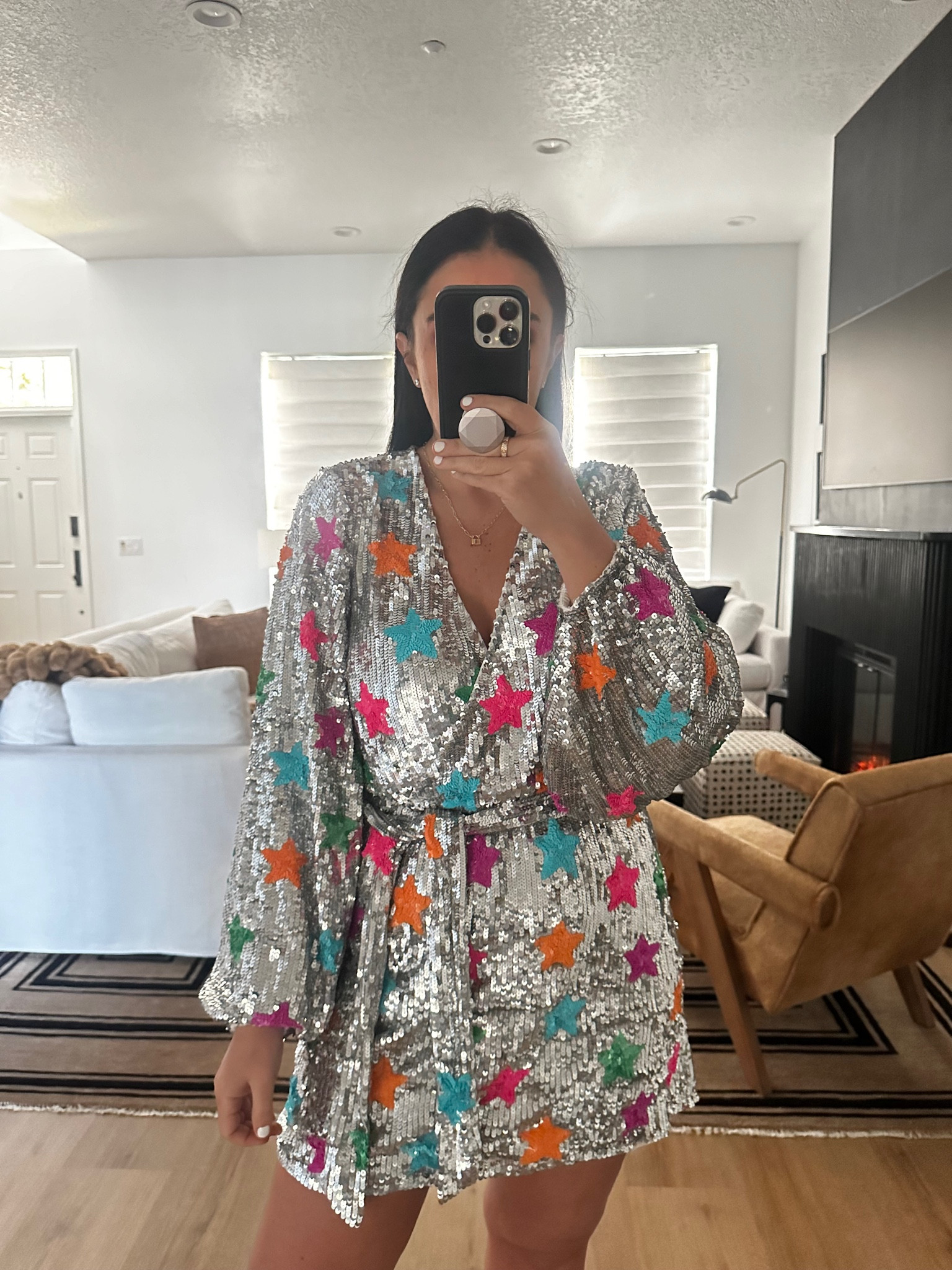 Wear Me Out Dress wearing size medium