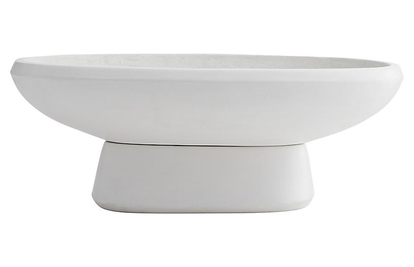 Chelsea Centerpiece, White | One Kings Lane