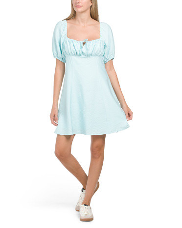 Puff Sleeve Mini Dress  | Marshalls