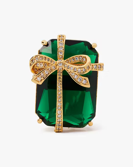Pavé Present Cocktail Ring | Kate Spade (US)