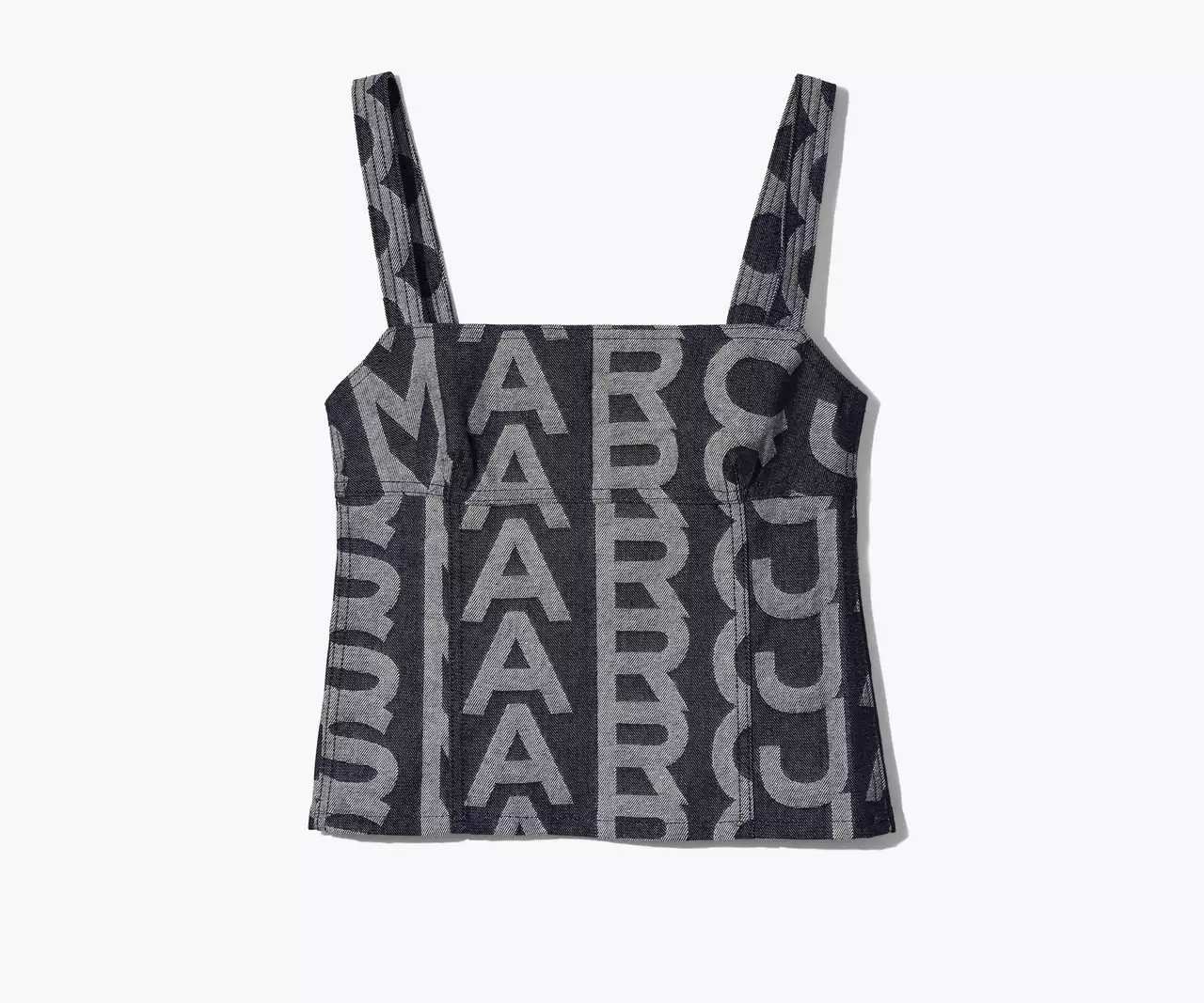 The Monogram Denim Bustier Top | Marc Jacobs