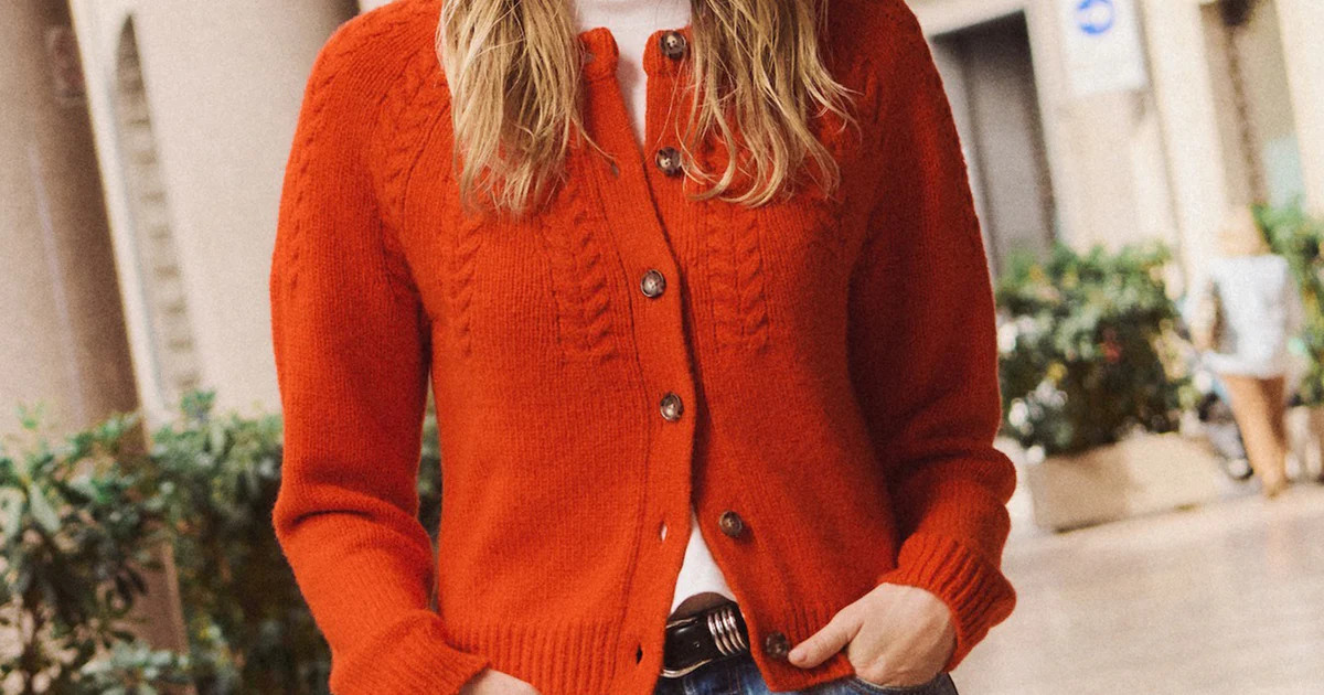 Everly Cable Knit Cardigan | Marine Layer