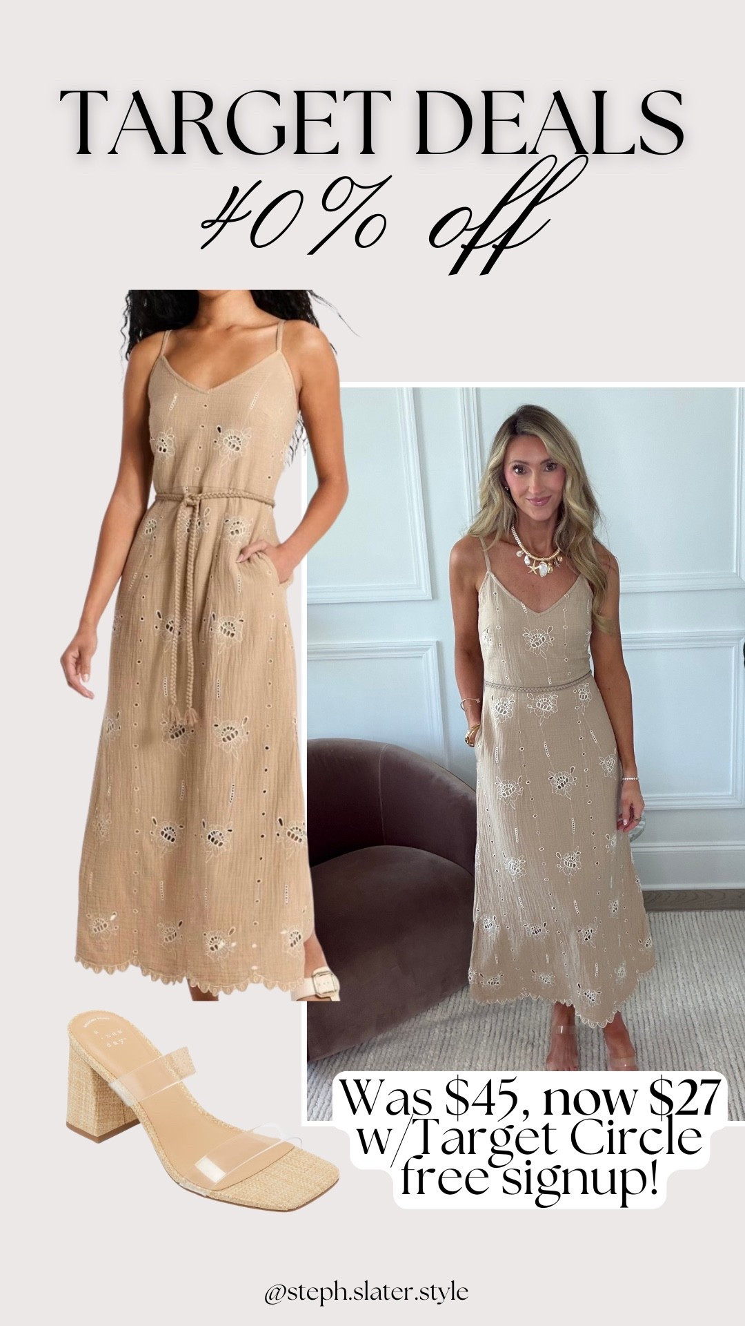 The prettiest gold dress on deal from @Target !!

#LTKootd #LTKgrwm #LTKmomlife