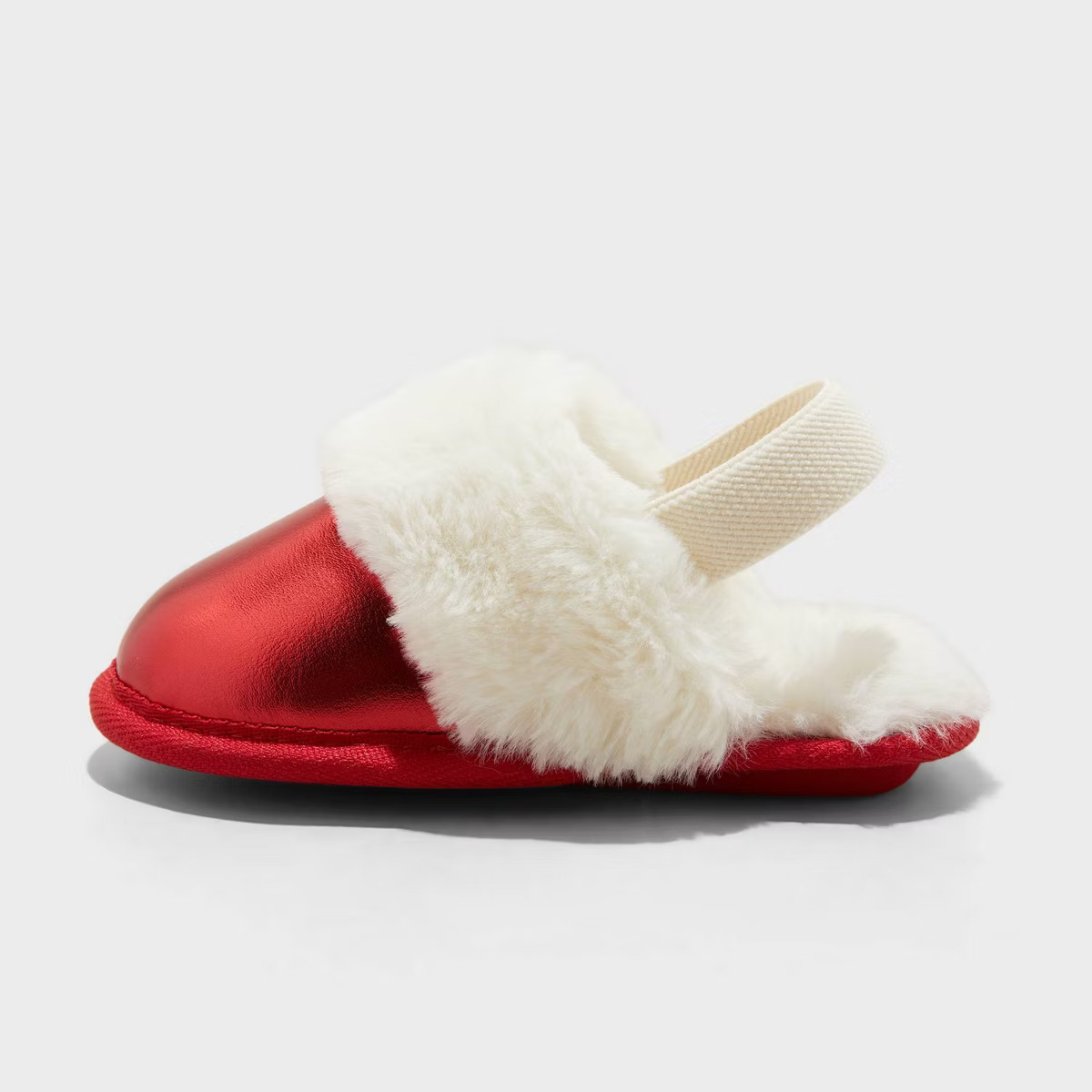 Toddler Lila Metallic Scuff Slippers - Cat & Jack™ | Target