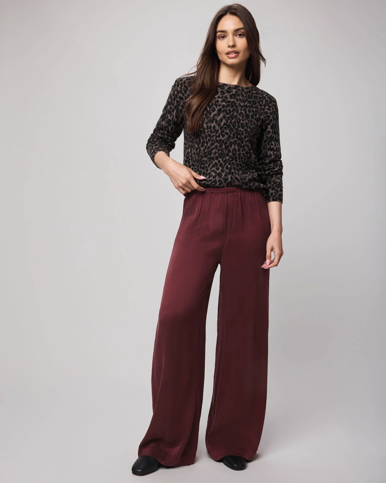 Serena Satin Pant | Splendid | Splendid