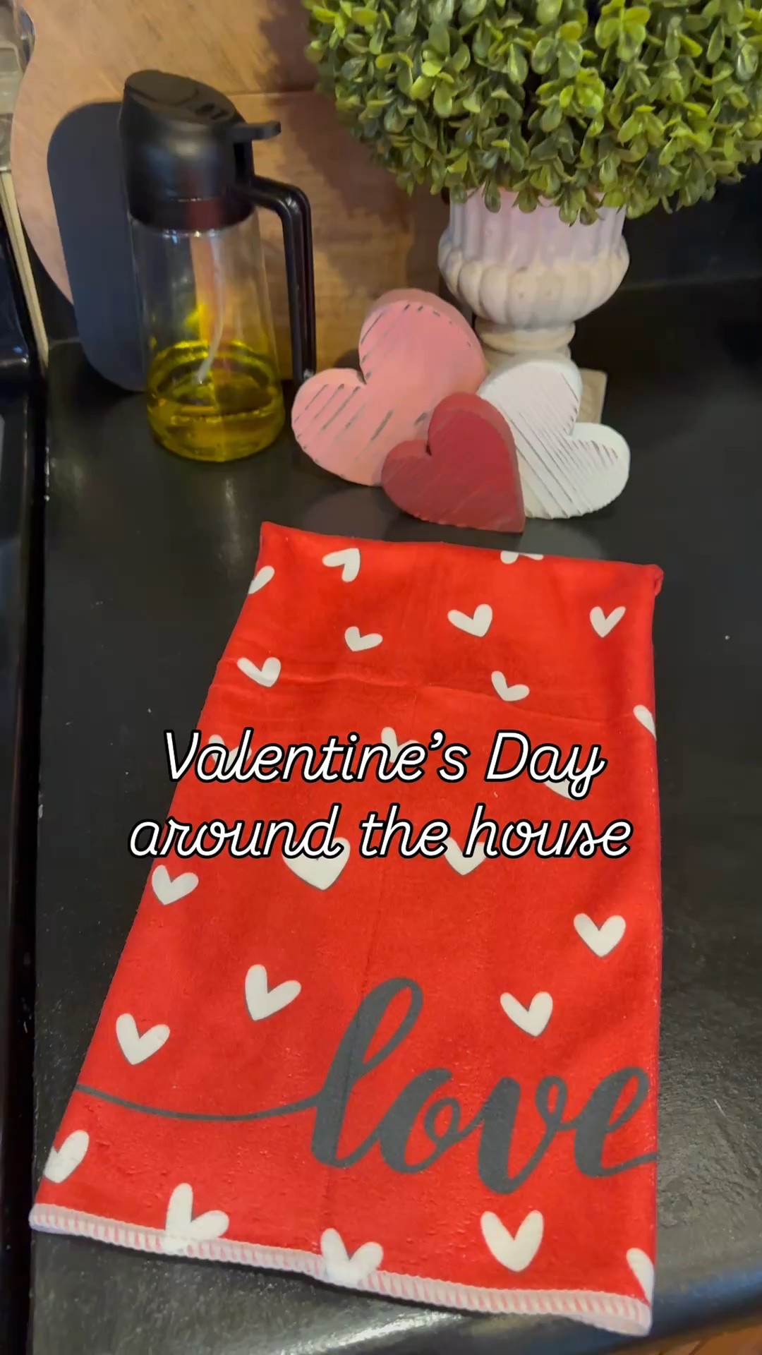 Love is in the little details ❤️
From a boxwood heart plant that adds the perfect touch of greenery, to wooden heart accents, cozy Valentine’s dish towels, an XOXO bathroom mat, and a sweet letter front door mat welcoming love at the door — every corner of the house is feeling warm, festive, and intentional.
Valentine’s décor doesn’t have to be over the top — just thoughtful pieces that make home feel extra special this season 💌✨ Perfect for entryways, kitchens, bathrooms, and cozy living spaces.
valentines home decor, valentines decor ideas, valentines house styling, valentine entryway decor, valentine kitchen decor, valentine bathroom decor, boxwood heart plant, wooden heart decor, valentines dish towels, xoxo bath mat, valentines front door mat, cozy seasonal decor, romantic home decor, festive home styling, holiday home accents
#ValentinesDecor #ValentinesHome #ValentinesHouse #HomeDecorInspo #SeasonalDecor #CozyHome #RomanticDecor #ValentinesDayDecor #EntrywayDecor #KitchenDecor #BathroomDecor #HeartDecor #FestiveHome #LoveAtHome #HomeStyling #DecorDetails 💕