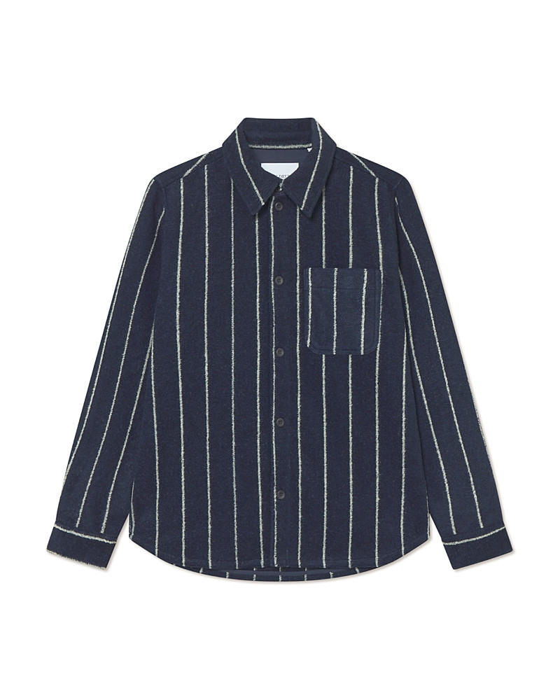 Les Deux Lennon Pinstripe Shirt Jacket | Bloomingdale's (US)
