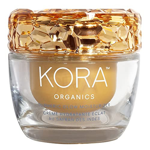 KORA Organics Turmeric Glow Moisturizer, Hydrate and Illuminate, Certified Organic, Cruelty Free, Refillable, 1.69 fl oz | Amazon (US)