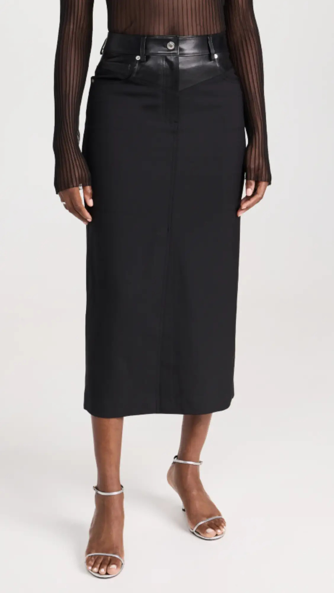 Helmut Lang Garter Skirt | Shopbop | Shopbop