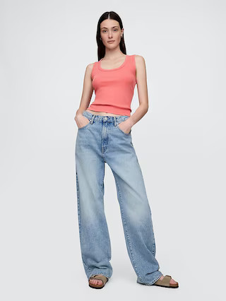 Rib Scoop Tank Top | Gap (US)