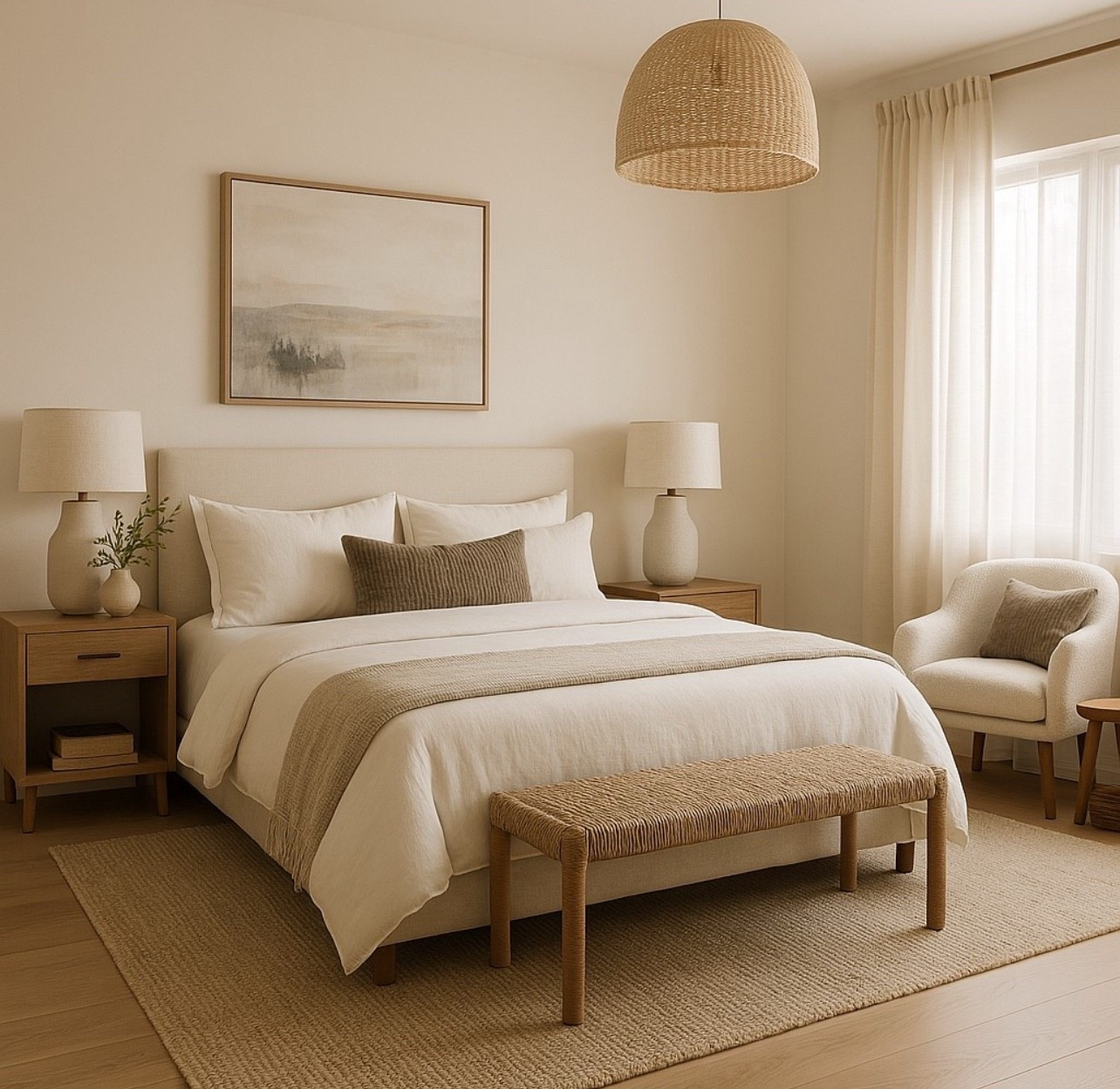 Neutral, Minimal, and Cozy: A Bedroom That Heals
A neutral, minimal bedroom isn’t just beautiful—it’s a mental health booster. Soft tones and clutter-free spaces create a calming environment that helps reduce anxiety, improve sleep, and promote peace of mind. Add cozy textures like linen bedding or a warm throw to feel grounded and comforted. Simplicity really is the ultimate form of serenity.

#LTKHome #LTKStyleTip #LTKFamily

#LTKFindsUnder100 #LTKU #LTKSeasonal