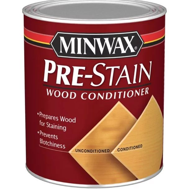Minwax Pre-Stain Wood Conditioner, Clear, 1/2 Pint - Walmart.com | Walmart (US)